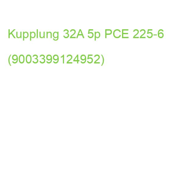 Kupplung 32A 5p PCE 225-6 (9003399124952)
