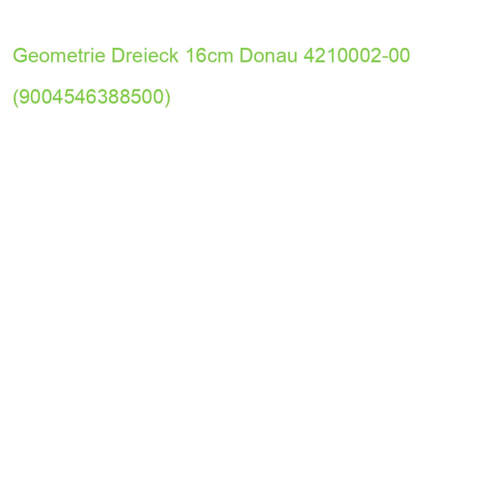 Geometrie-Dreieck mit Griff 16 cm Donau 4210002-00 (9004546388500)