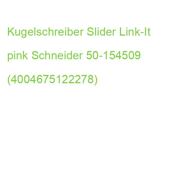 Kugelschreiber Slider Link-It XB pink SCHNEIDER 50-154509 (4004675122278)