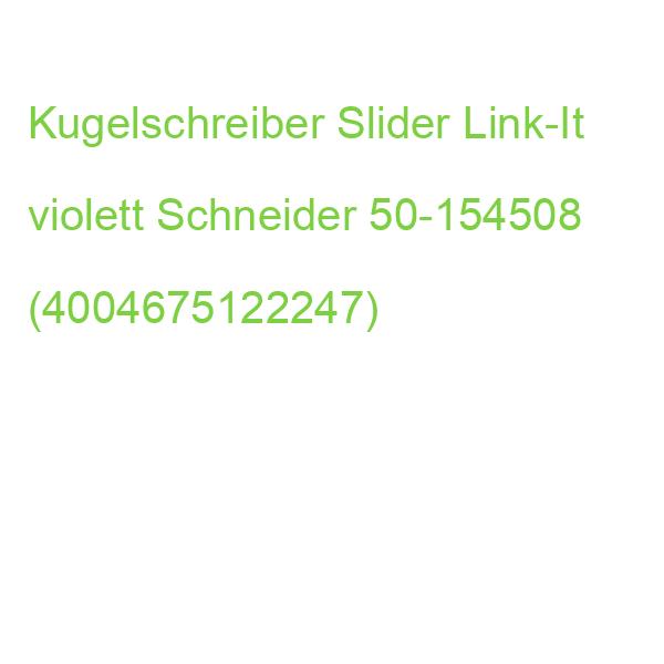 Kugelschreiber Slider Link-It XB violett SCHNEIDER 50-154508 (4004675122247)