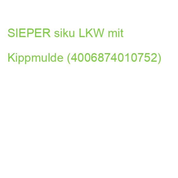 SIEPER siku LKW mit Kippmulde (4006874010752)