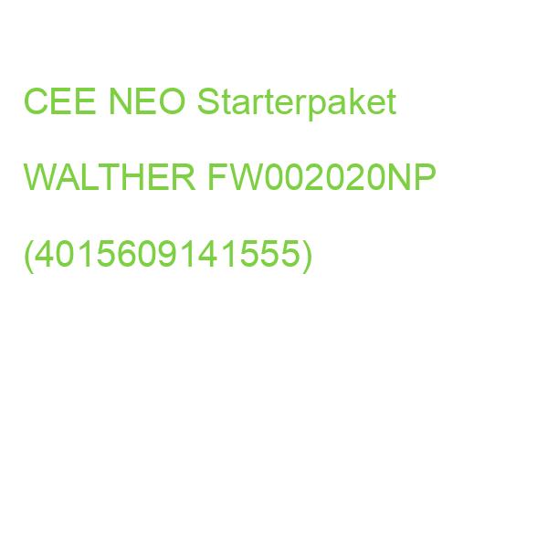 CEE NEO Starterpaket WALTHER FW002020NP (4015609141555)