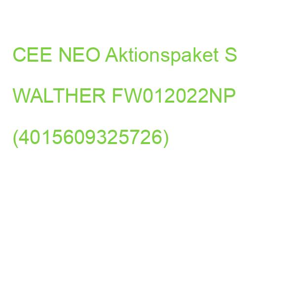 CEE NEO Aktionspaket S WALTHER FW012022NP (4015609325726)