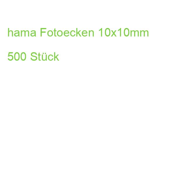 Hama Fotoecken 10x10mm 500 Stück