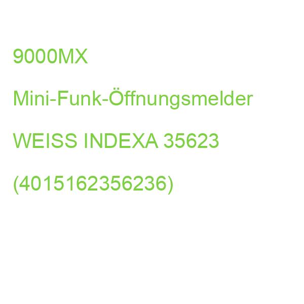 9000MX Mini-Funk-Öffnungsmelder WEISS INDEXA 35623 (4015162356236)
