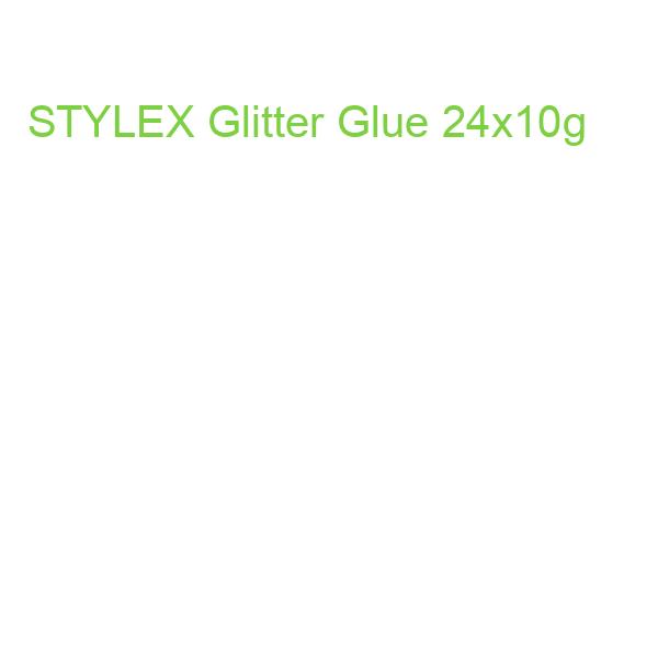 STYLEX Glitter Glue 24x10g