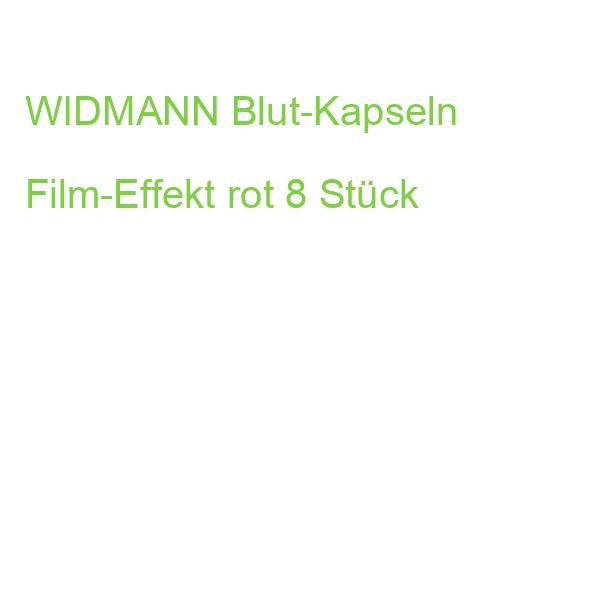 WIDMANN Blut-Kapseln Film-Effekt rot 8 Stück