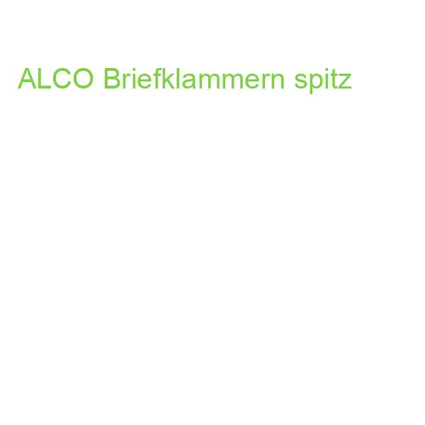 ALCO Briefklammern spitz