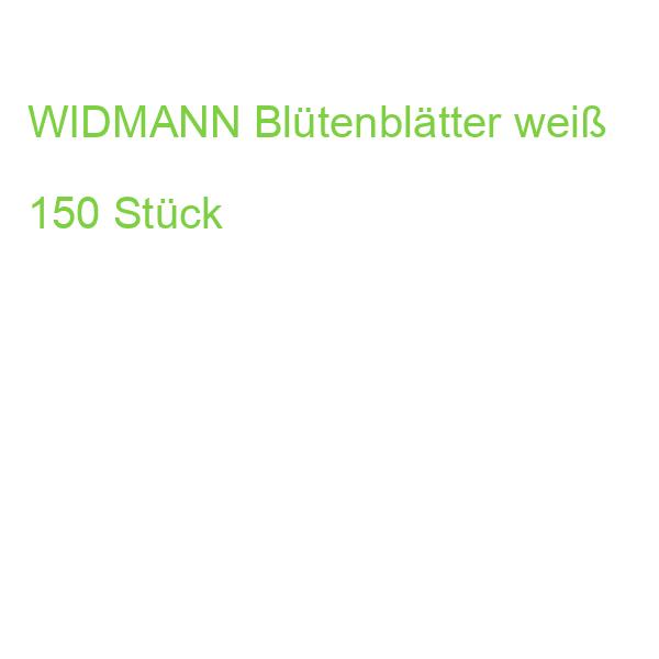 WIDMANN Blütenblätter weiß 150 Stück