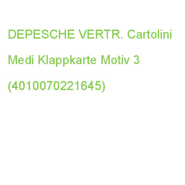 DEPESCHE Klappkarte Cartolini Medi Motiv 3