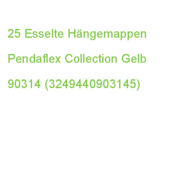 25 Esselte Hängemappen Pendaflex Collection Gelb 90314 (3249440903145)