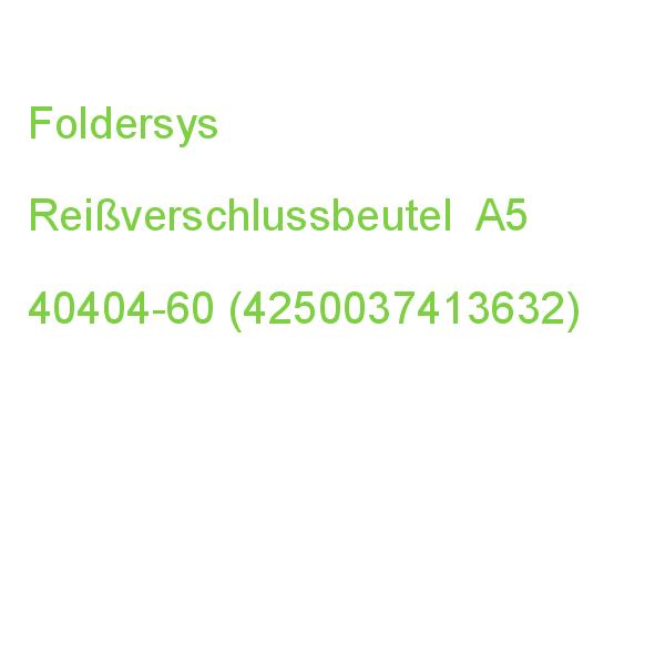 Foldersys Reißverschlussbeutel Transparent/gelb 0,15 Mm, 1 St. 40404-60 (4250037413632)