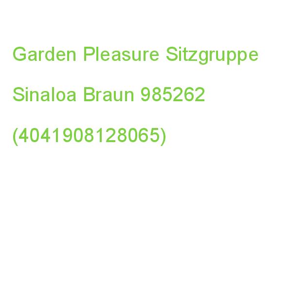 Garden Pleasure Sitzgruppe Sinola Creme, Mocca Holz, 4-teilig 985262 (4041908128065)