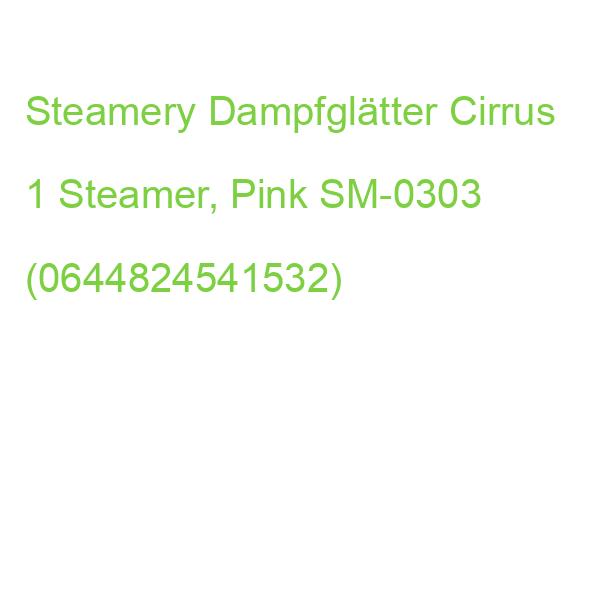 Steamery Dampfglätter Cirrus 1 Steamer, Pink SM-0303 (0644824541532)