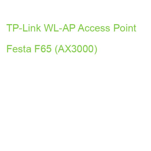 TP-Link WL-AP Access Point Festa F65 (AX3000)