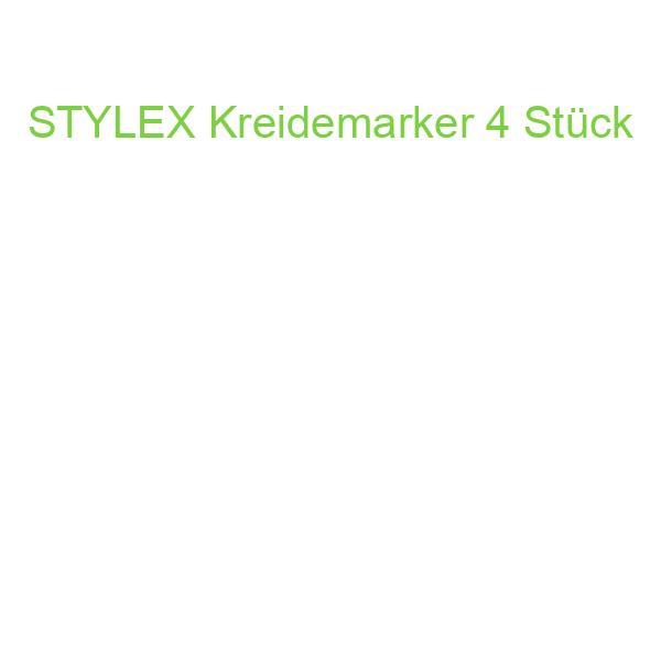 STYLEX Kreidemarker 4 Stück