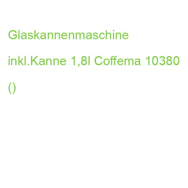 Glaskannenmaschine 1,8 L inkl. Kanne Coffema 10380 ()