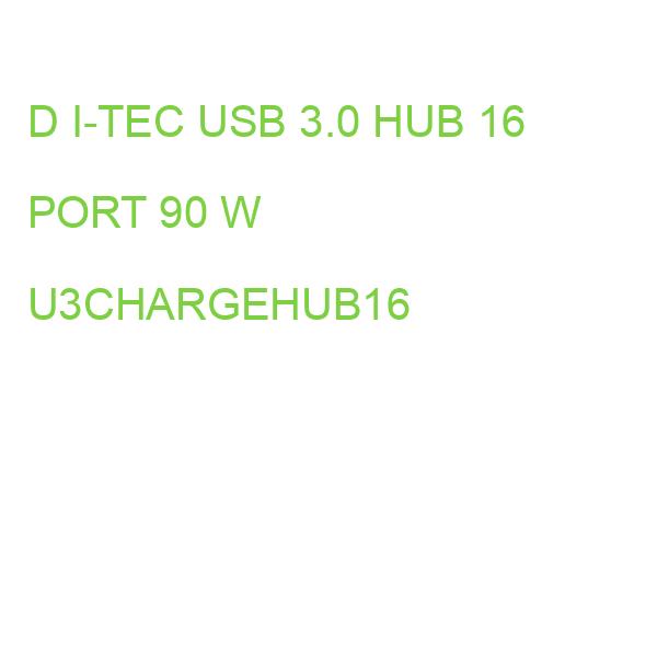 D I-TEC USB 3.0 HUB 16 PORT 90 W U3CHARGEHUB16