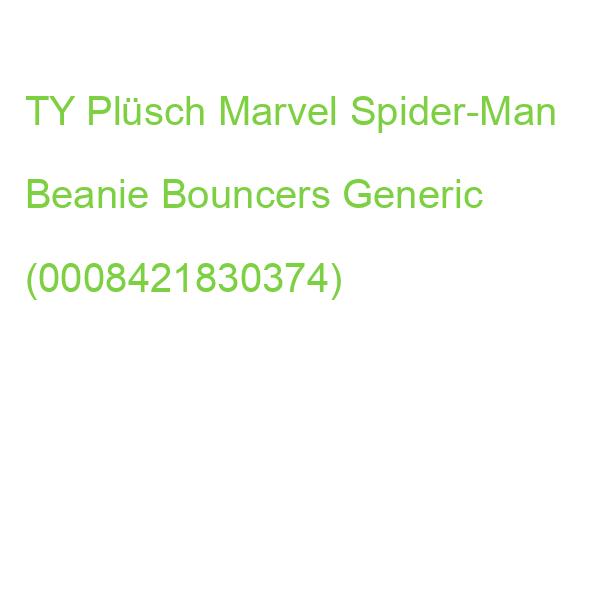 TY Plüsch Marvel Spider-Man Beanie Bouncers Generic (0008421830374)