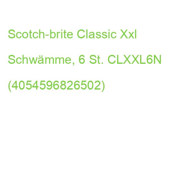 Scotch-brite Classic Xxl Schwämme, 6 St. CLXXL6N (4054596826502)