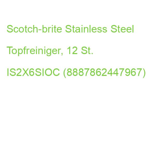 Scotch-brite Stainless Steel Topfreiniger, 12 St. IS2X6SIOC (8887862447967)