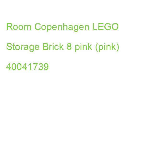 Room Copenhagen LEGO Storage Brick 8 pink (pink) 40041739