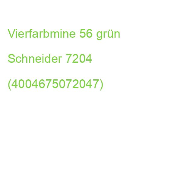 Kugelschreibermine Express 56 M grün (dokumentenecht) SCHNEIDER 7204 (4004675072047)