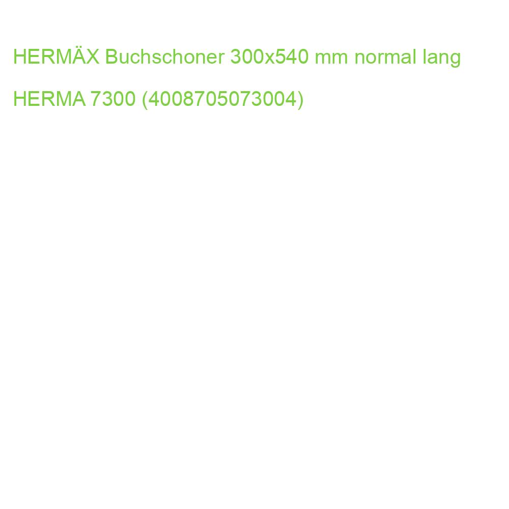 HERMÄX Buchschoner 300x540 mm normal lang HERMA 7300 (4008705073004)