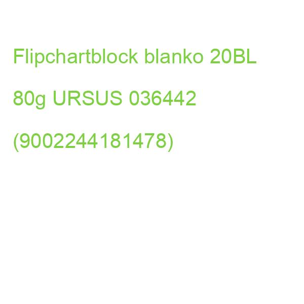 Flipchart-Block 68x99 cm blanko 80 g qm 20 Blatt STAUFEN STYLE 036442 (9002244181478)