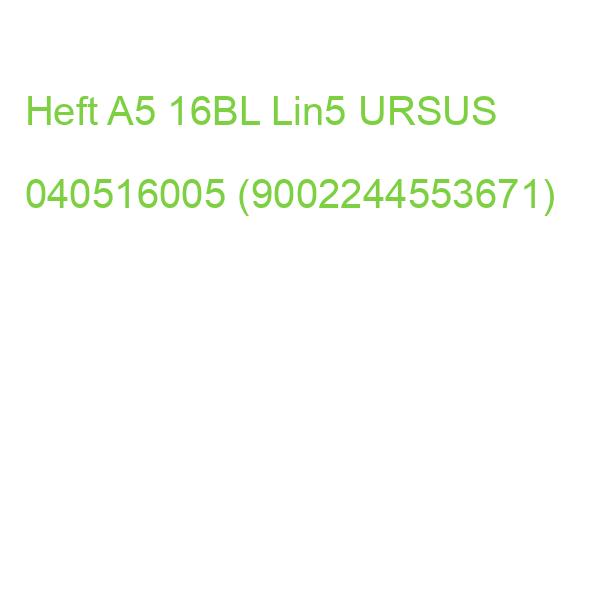 Heft LIN5 A5, 16 Blatt 80 g qm kariert STAUFEN STYLE 040516005 (9002244553671)