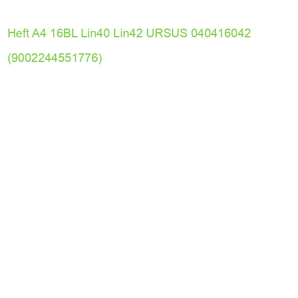 Heft LIN7 A4 16 Blatt 80g qm 7mm kariert STAUFEN STYLE 040416042 (9002244551776)