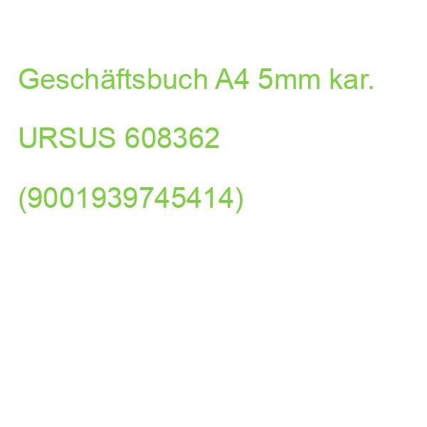 Geschäftsbuch A4, 192 Blatt 80g qm 5 mm kariert STAUFEN GREEN 608362 (9001939745414)