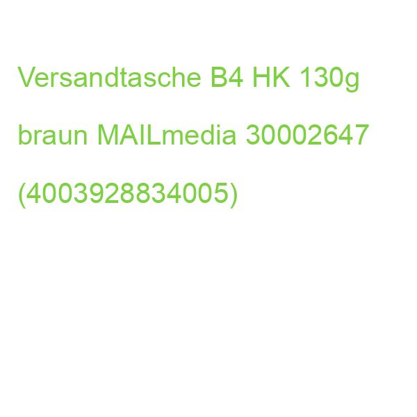 Faltentaschen Recycling B4, ohne Fenster 20 mm-Falte Klotzboden haftklebend 130 g qm braun 10 Stück MAILMEDIA 30002647 (