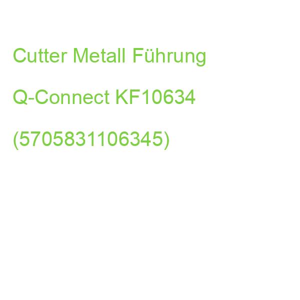 Cutter 18 mm Metallführung Schneidemesser Q-CONNECT KF10634 (5705831106345)