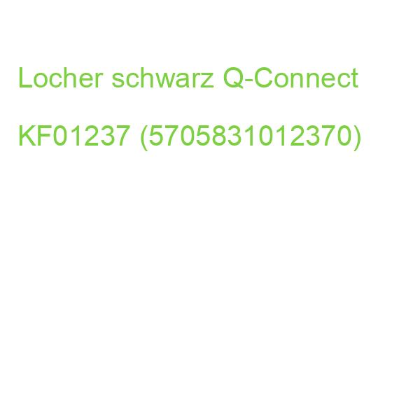 Extrastarker Registraturlocher 63 Blatt schwarz Q-CONNECT KF01237 (5705831012370)