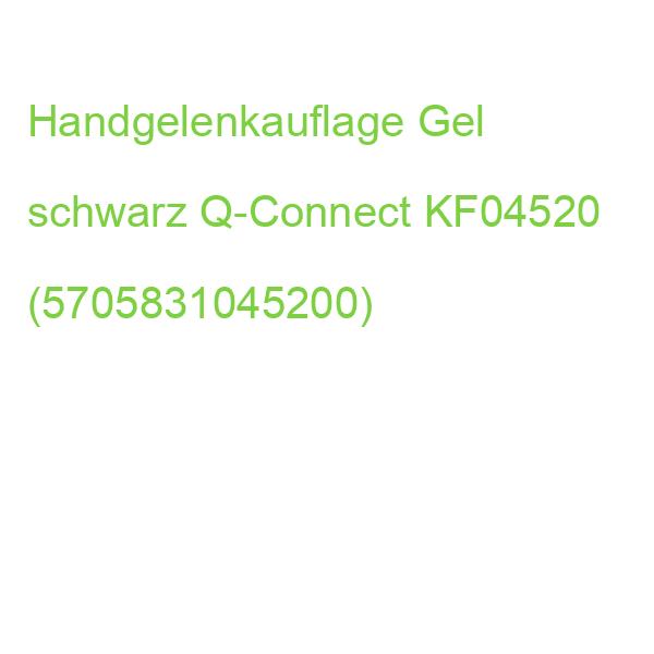 Gel-Handgelenkauflage anthrazit Q-CONNECT KF04520 (5705831045200)