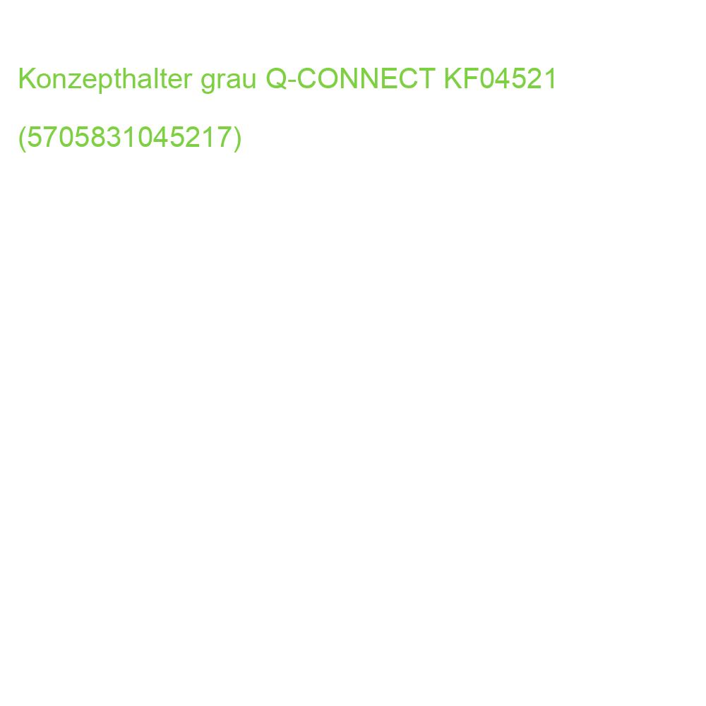 Konzepthalter grau Q-CONNECT KF04521 (5705831045217)