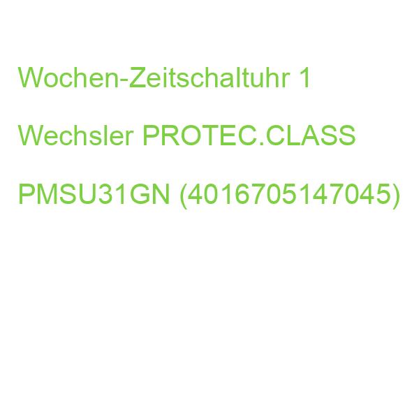 Wochen-Zeitschaltuhr 1 Wechsler PROTEC.CLASS PMSU31GN (4016705147045)