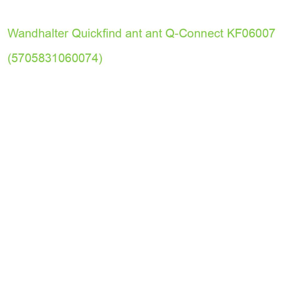 Sichttafelsystem 10 Tafeln anthrazit Halter anthrazit Q-CONNECT KF06007 (5705831060074)