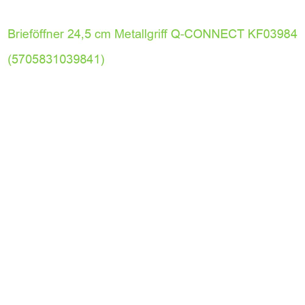 Brieföffner 24,5 cm Metallgriff Q-CONNECT KF03984 (5705831039841)