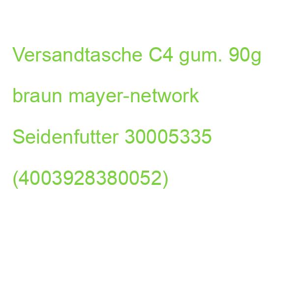 Versandtaschen Recycling C4 ohne Fenster gummiert 90 g qm braun 250 Stück MAILMEDIA 30005335 (4003928380052)