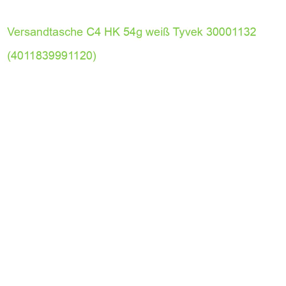 Versandtaschen C4, ohne Fenster 54 g qm weiß 100 Stück MAILMEDIA 30001132 (4011839991120)