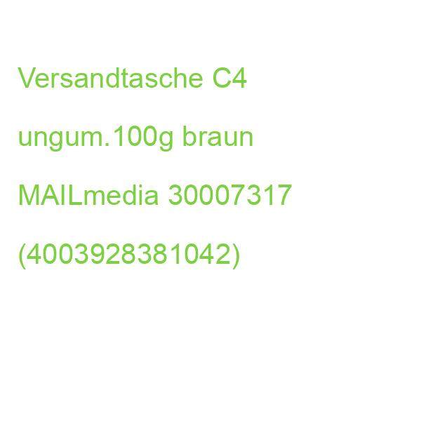 Hausposttaschen Recycling C4 110 g qm braun 250 Stück MAILMEDIA 30007317 (4003928381042)