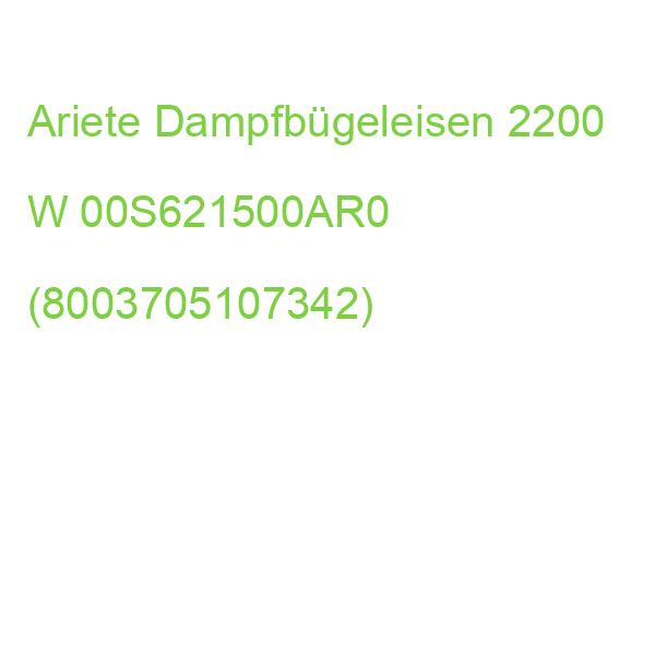 Ariete Dampfbügeleisen 2200 W 00S621500AR0 (8003705107342)