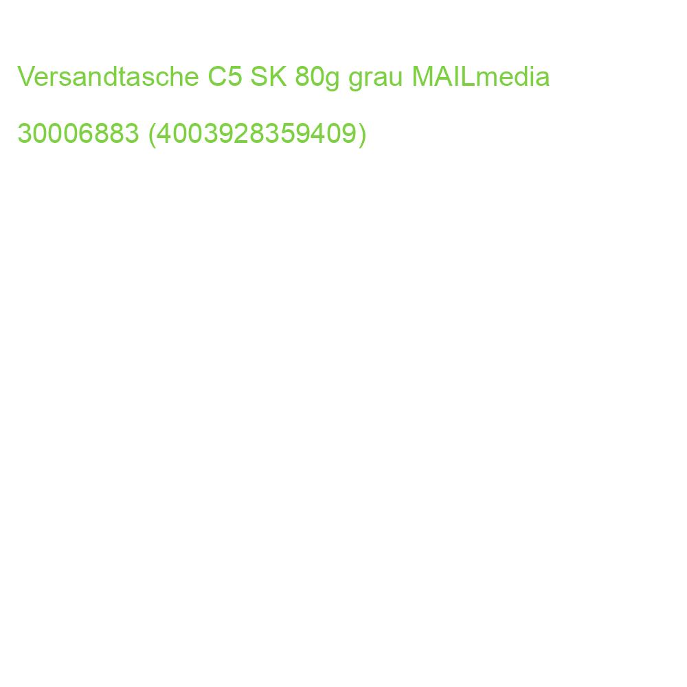 Versandtaschen Recycling C5, ohne Fenster selbstklebend 80g qm 500 Stück MAILMEDIA 30006883 (4003928359409)