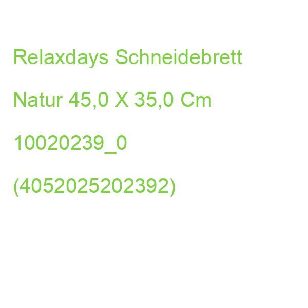 Relaxdays Schneidebrett Natur 45,0 X 35,0 Cm 10020239_0 (4052025202392)