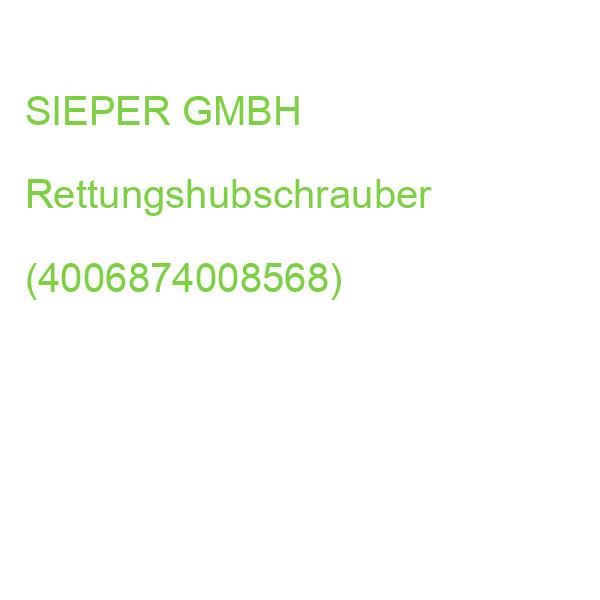 SIEPER siku Rettungshubschrauber (4006874008568)