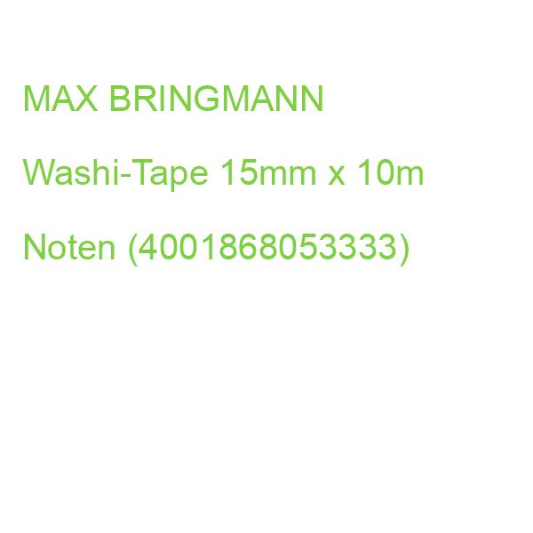 folia Washi Tape Noten 15mmx10m