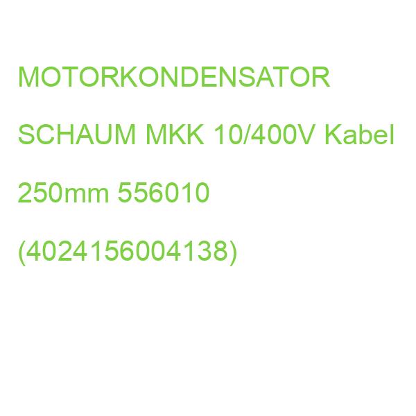 MKK Motorkondensator Kabel 250mm 10/400V SCHAUM 556010 (4024156004138)