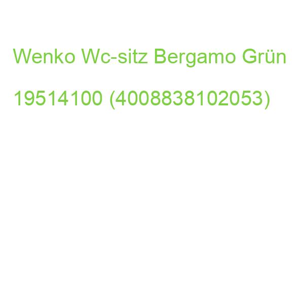 Wenko Wc-sitz Bergamo Grün 19514100 (4008838102053)